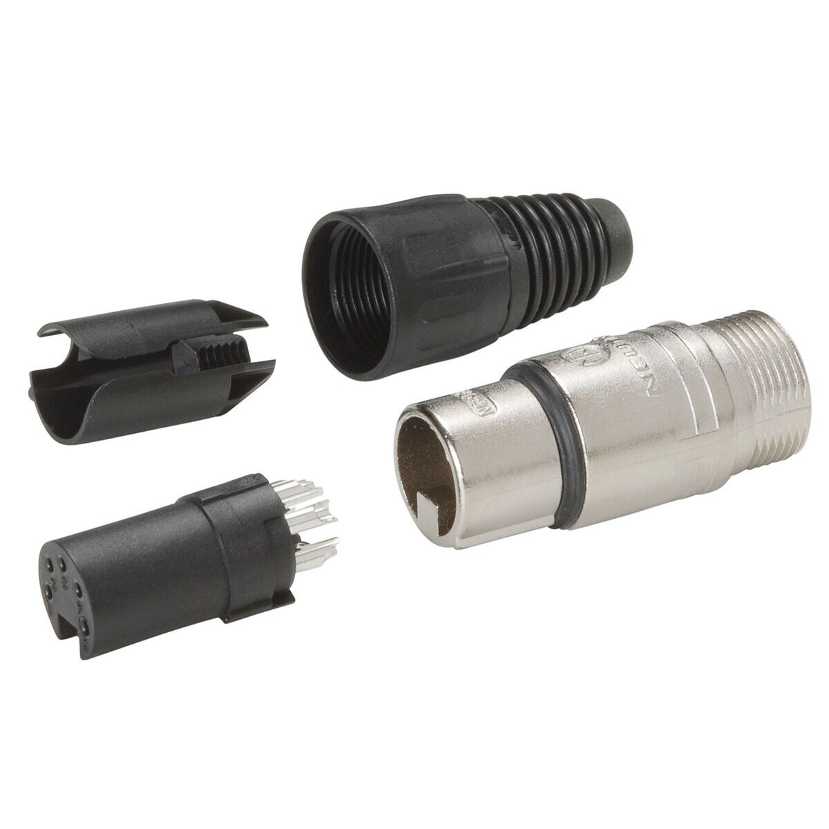 Neutrik NC5FX Female XLR Connector Nickel 5-Pin